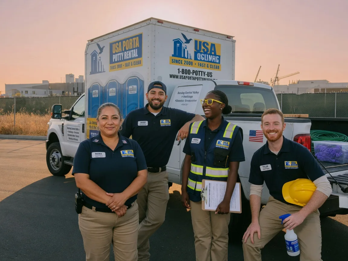 Porta Potty Rental company in Cordova, IL